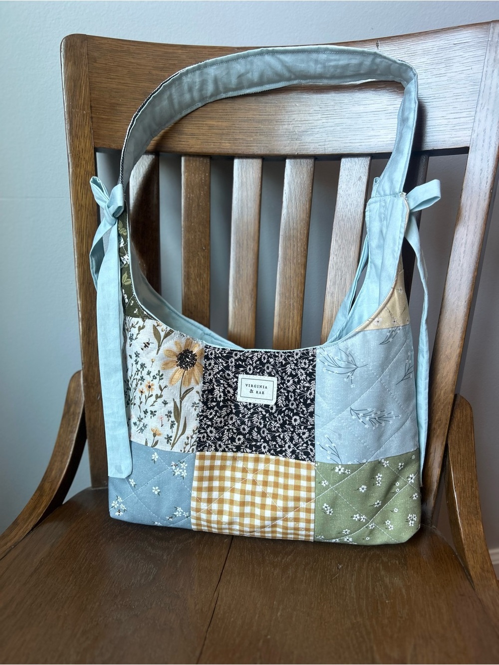 Patchwork Bow Bag